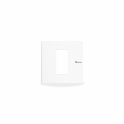 1 Module Core Plate | 1M | Lunar White