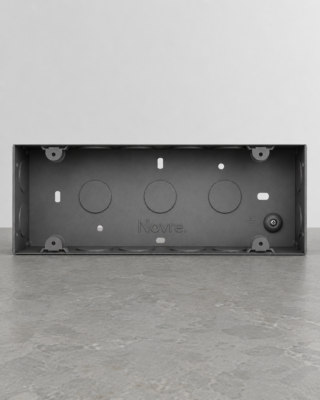 Metal box front